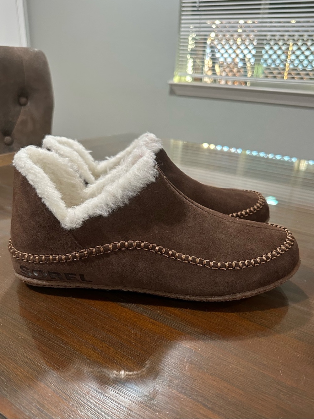 Sorel Men's Manawan II Slipper - Dark Brown US Size 12